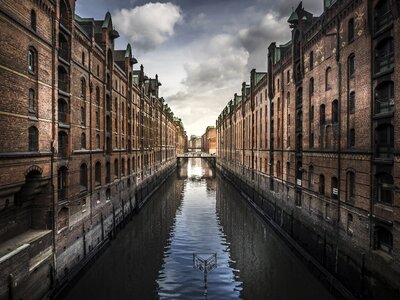 Hanseatic city water river