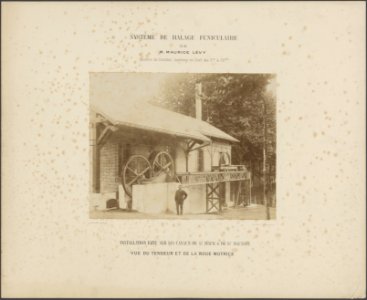 Système de halage funiculaire de M. Maurice Lévy, Membre de lInstitut, Ingenieu, Bestanddeelnr 368