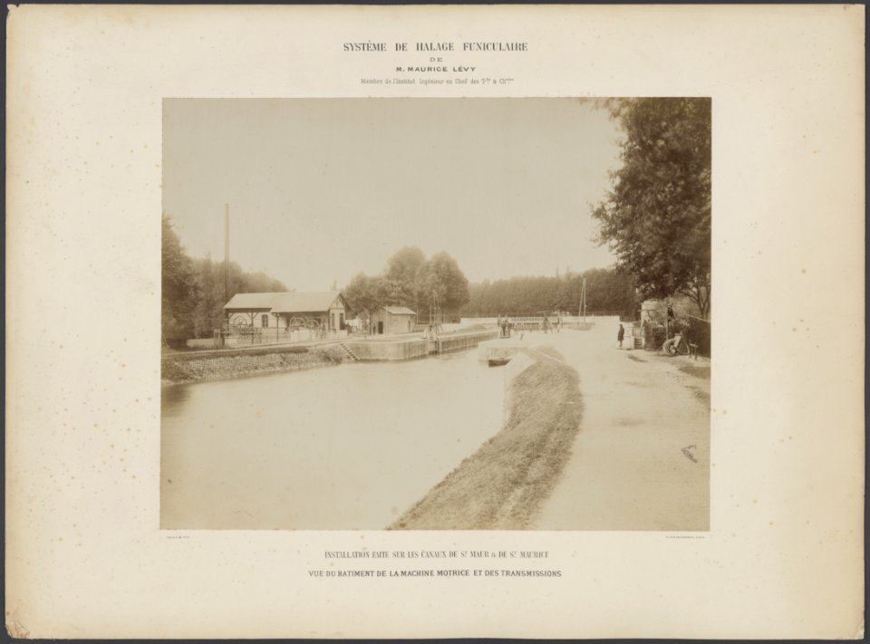 Système de halage funiculaire de M. Maurice Lévy, Membre de lInstitut, Ingénieu, Bestanddeelnr 392