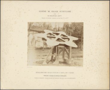 Système de halage funiculaire de M. Maurice Lévy, Membre de lInstitut, Ingénieu, Bestanddeelnr 385