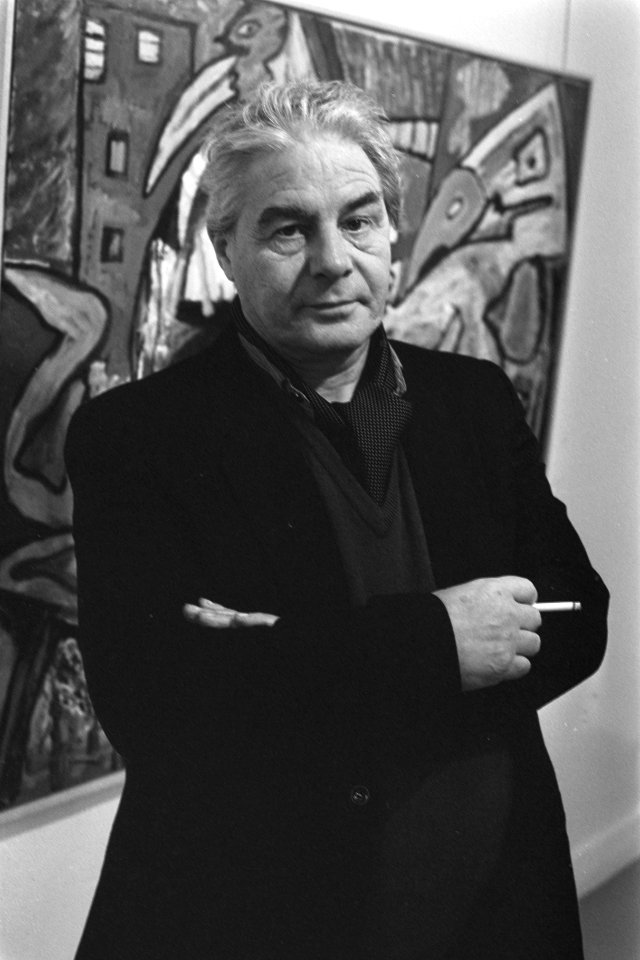 Tentoonstelling Lucebert in het Stedelijk in Stedelijk Museum te Amsterdam Lu, Bestanddeelnr 933-8697