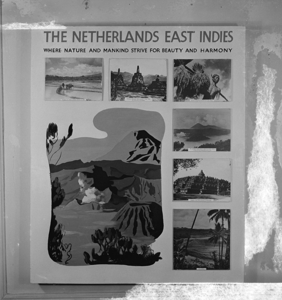 Tentoonstelling Poster The Netherlands East Indies, Bestanddeelnr 935-2071