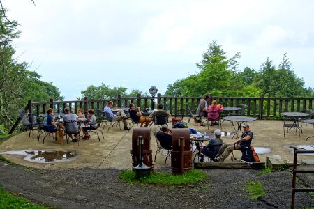 Terrace - Skyland Resort - Shenandoah National Park, Virginia, USA - DSC01377