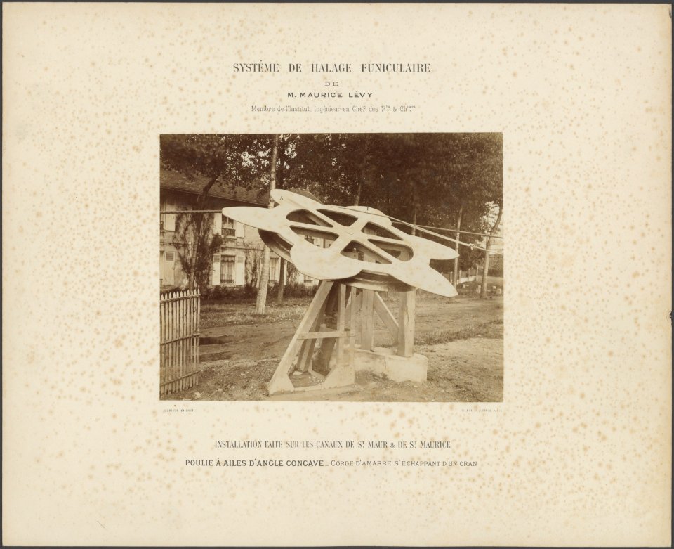 Système de halage funiculaire de M. Maurice Lévy, Membre de lInstitut, Ingenieu, Bestanddeelnr 386