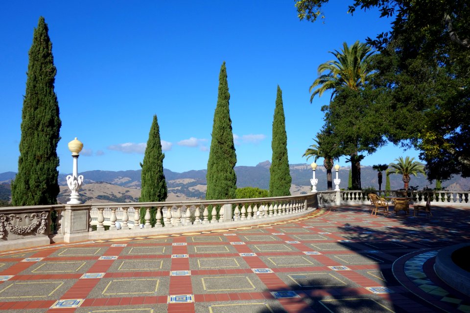 Terrace - Hearst Castle - DSC06580