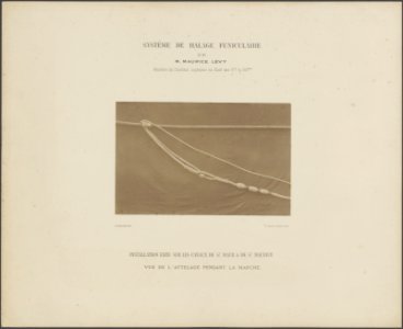 Système de halage funiculaire de M. Maurice Lévy, Membre de lInstitut, Ingenieu, Bestanddeelnr 372