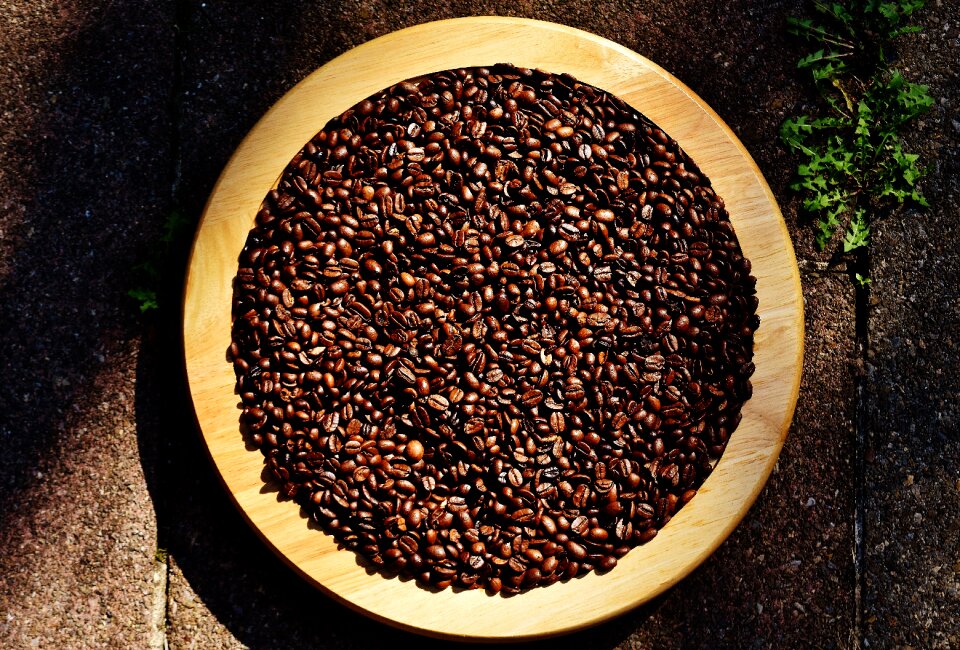 Roasted caffeine brown