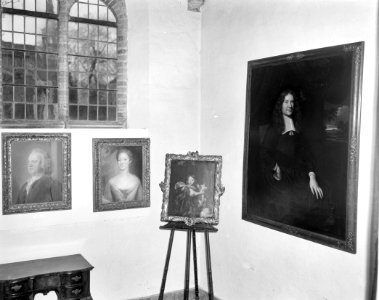Tentoonstelling Hugenoten in Nederland in musuem Prinsenhof te Delft Overzich, Bestanddeelnr 915-7830