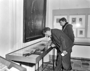 Tentoonstelling Hugenoten in Nederland in musuem Prinsenhof te Delft Overzich, Bestanddeelnr 915-7829
