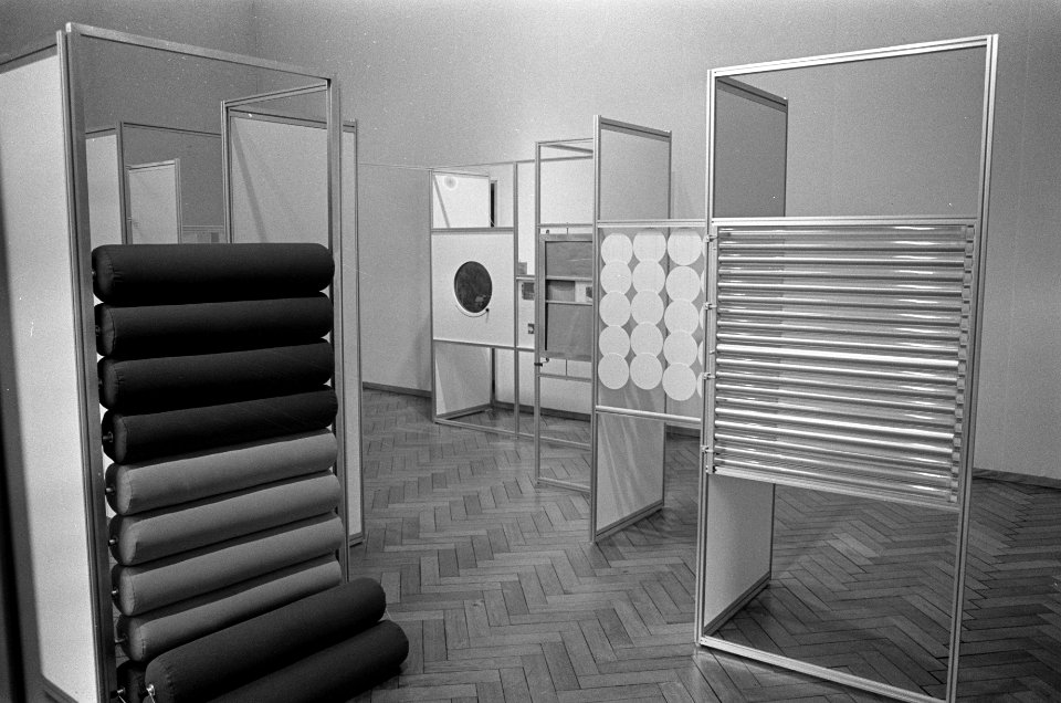 Tentoonstelling Raamwerk in Stedelijk Museum te Amsterdam, Bestanddeelnr 926-7116