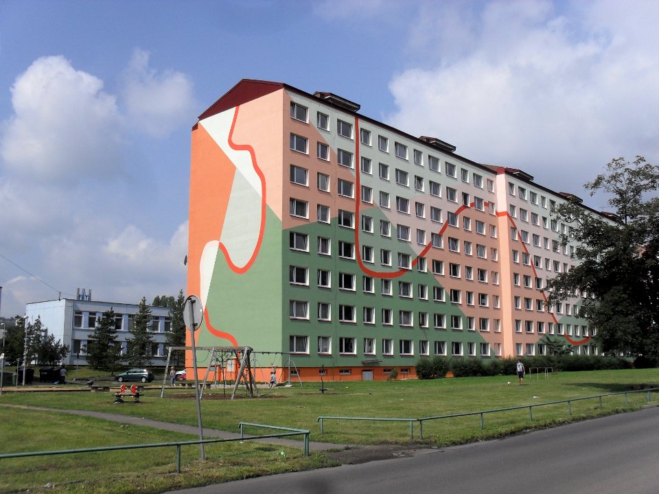 Teplické sídliště Prosetice J