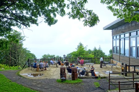 Terrace - Skyland Resort - Shenandoah National Park, Virginia, USA - DSC01383