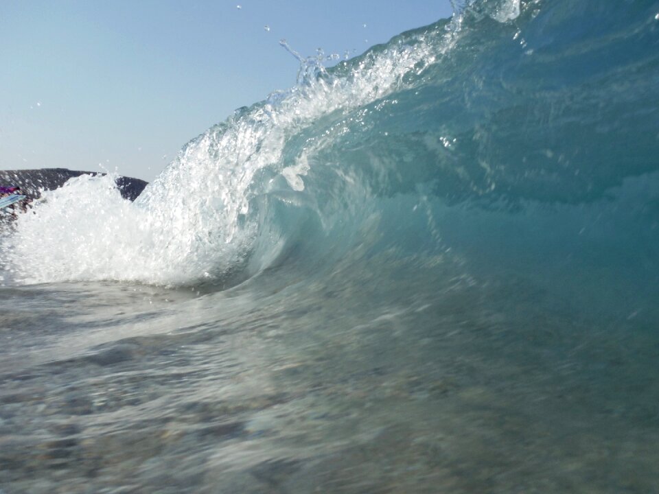 Water sea tsunami photo