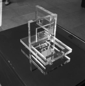 Tentoonstelling werken van Andre Volten in Stedelijk Museum, Bestanddeelnr 919-2352