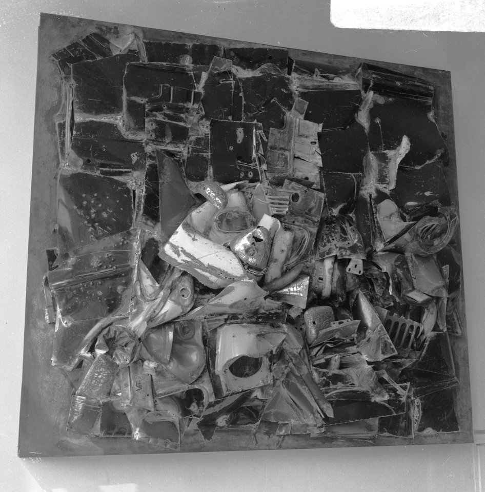 Tentoonstelling werken van Andre Volten in Stedelijk Museum, Bestanddeelnr 919-2350