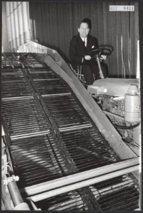 Tentoonstellingen, landbouwwerktuigen, ministers, Bestanddeelnr 091-0411