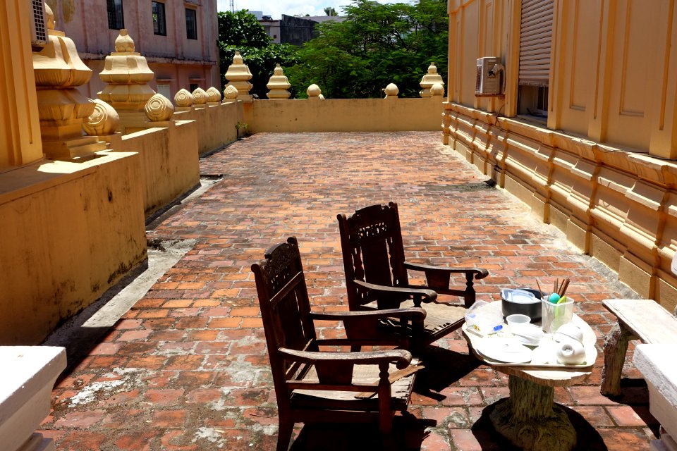 Terrace - Museum of Cham Sculpture - Danang, Vietnam - DSC01987