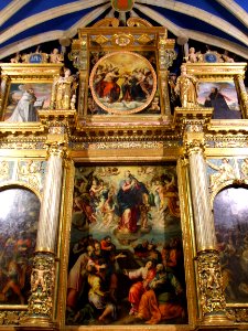 Tafalla - San Pedro 03 (retablo mayor procedente del Cº de las Concepcionistas Recoletas) 1