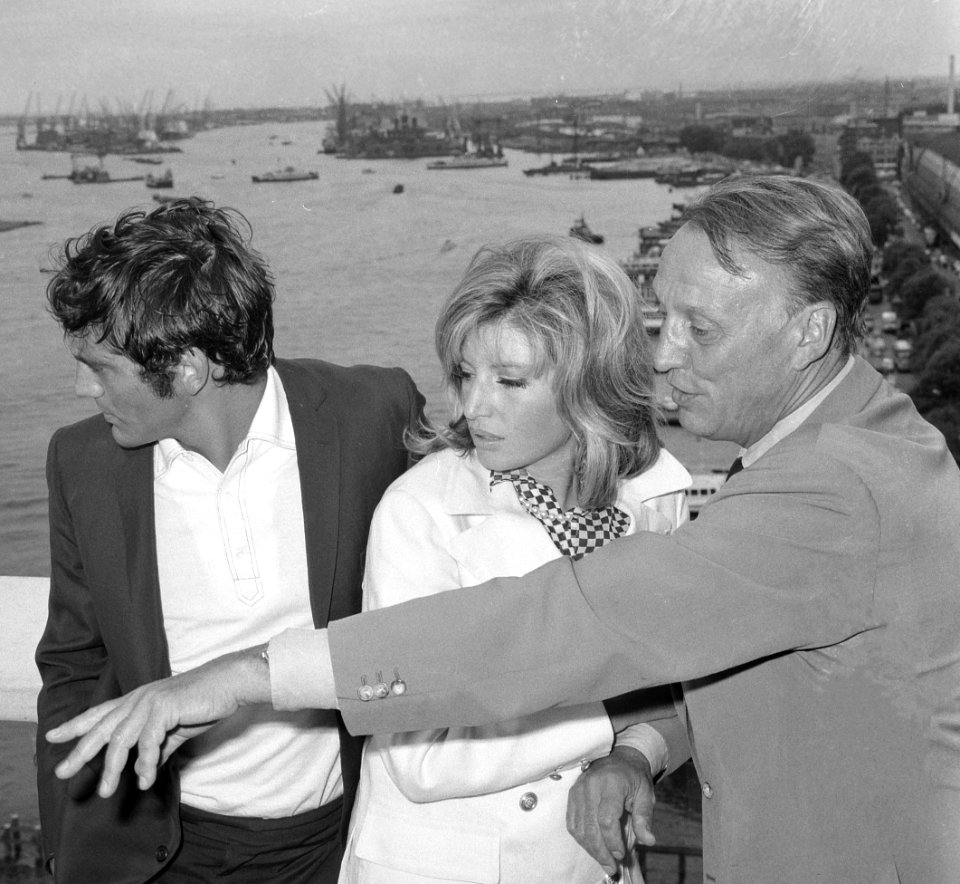 Terence Stamp, Monica Vitti and Joseph Losey 1965b
