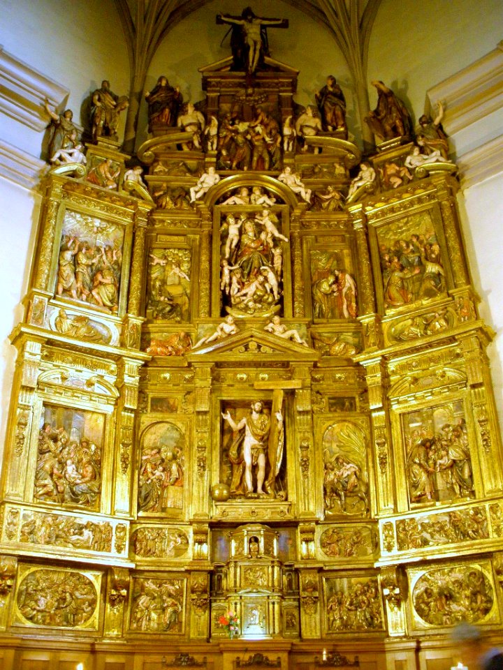 Tafalla - Iglesia de Santa Maria, retablo mayor 15