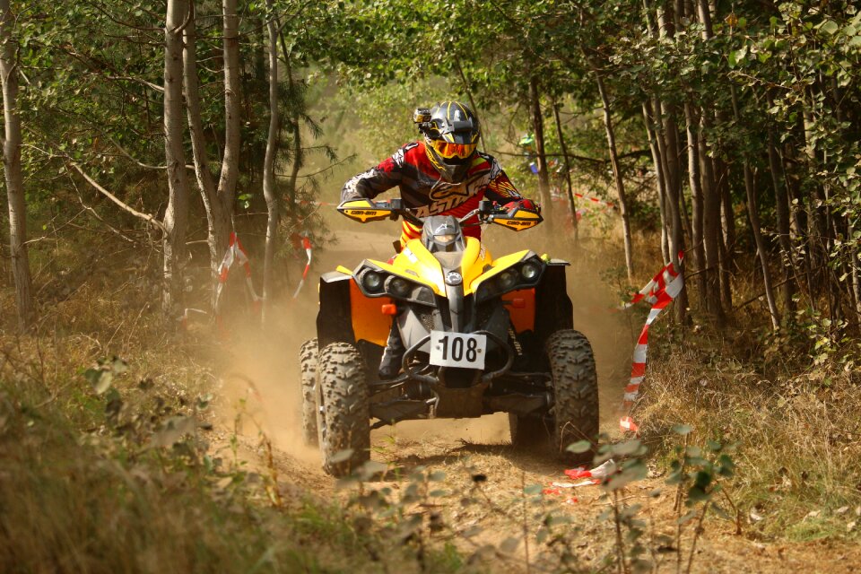 Quad atv motorcycle