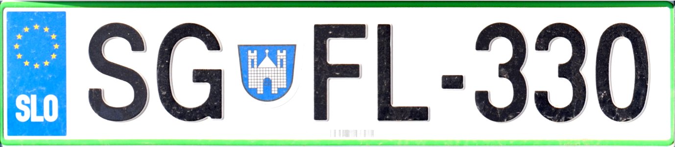 Tablica SG - Slovenj Gradec