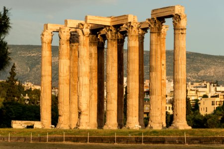 Temple of Zeus Olympian, Athens, Greece photo