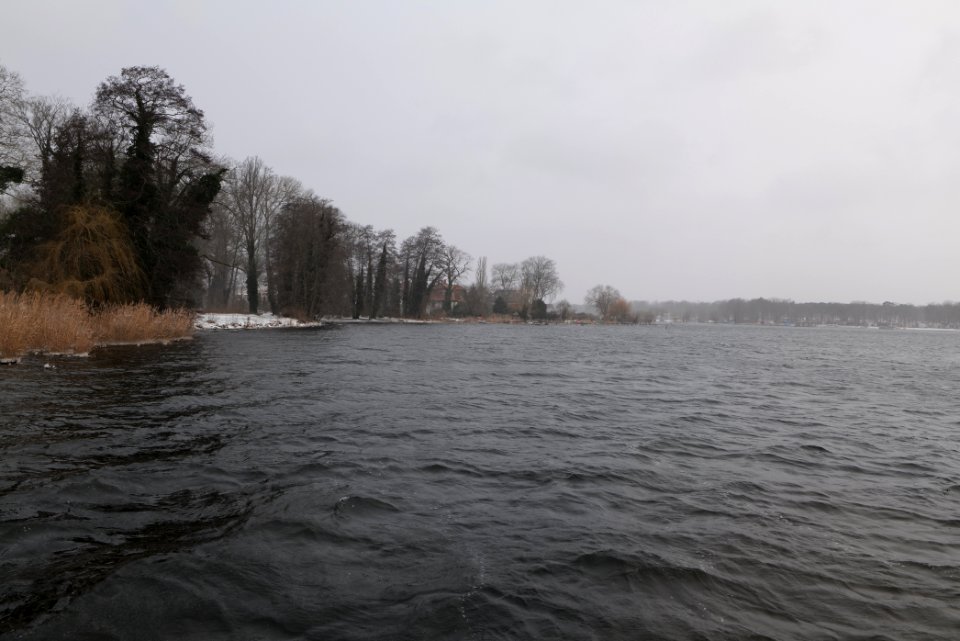 Templiner See from Caputh with snow 2021-02-07 16