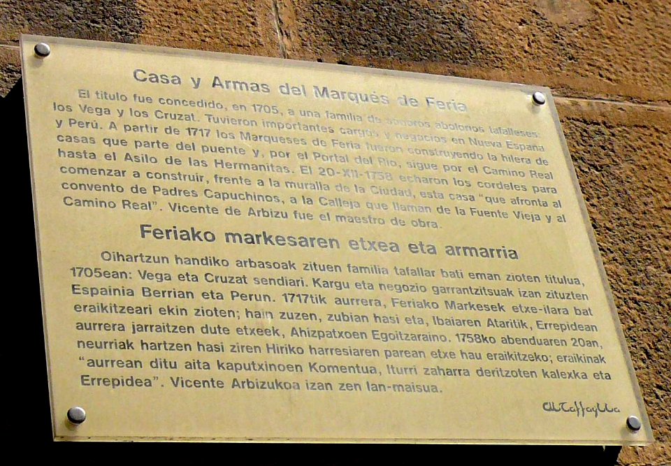 Tafalla - Palacio del Marques de Feria 8
