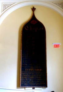 Ten Commandments, 2 of 2 - Arlington Street Church - Boston, Massachusetts - DSC07019