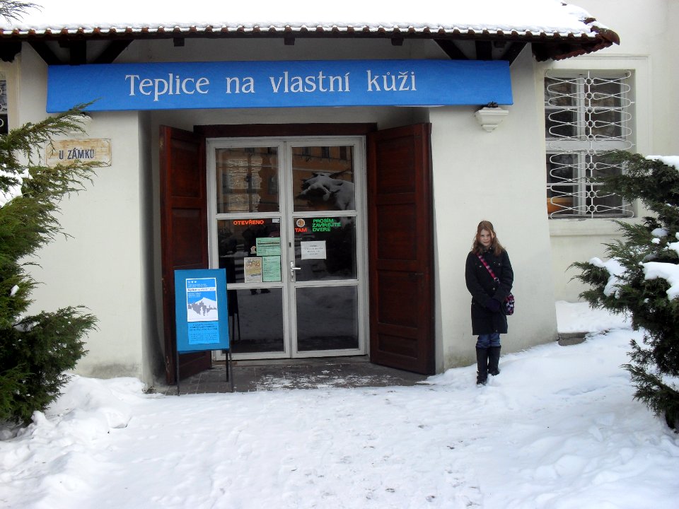 Teplické muzeum - vchod