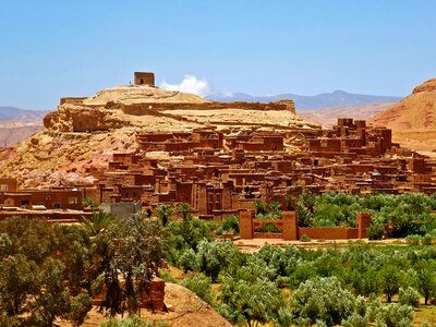 Fortress adobe castle