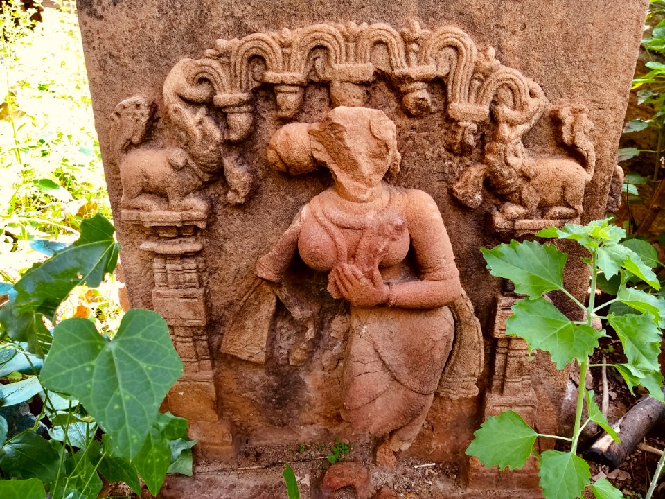 Temple reliefs and artwork, Khammampally Telangana - 19