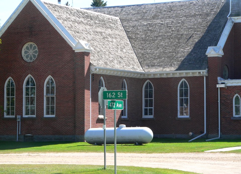 Tabor Church, Strandberg, location 1