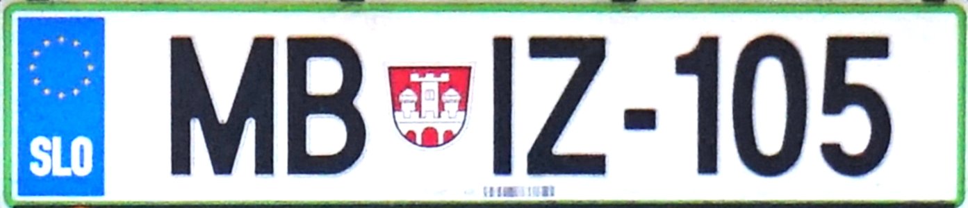 Tablica MB - Slovenska Bistrica