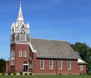 Tabor Church, Strandburg, from SSW 1