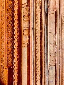 Temple reliefs and artwork, Khammampally Telangana - 01