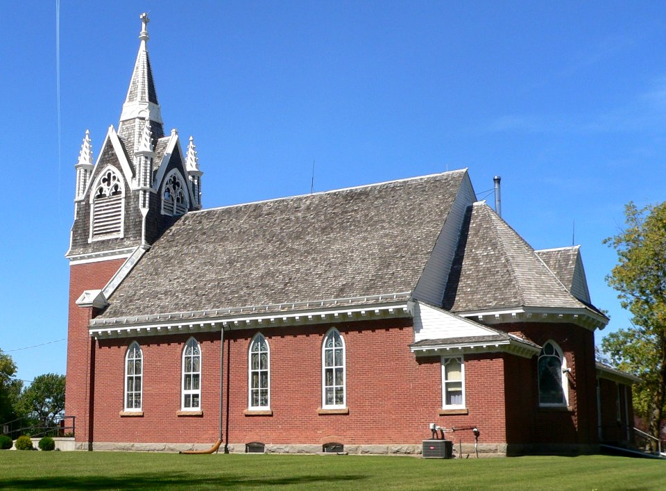 Tabor Church, Strandburg, from SE 1