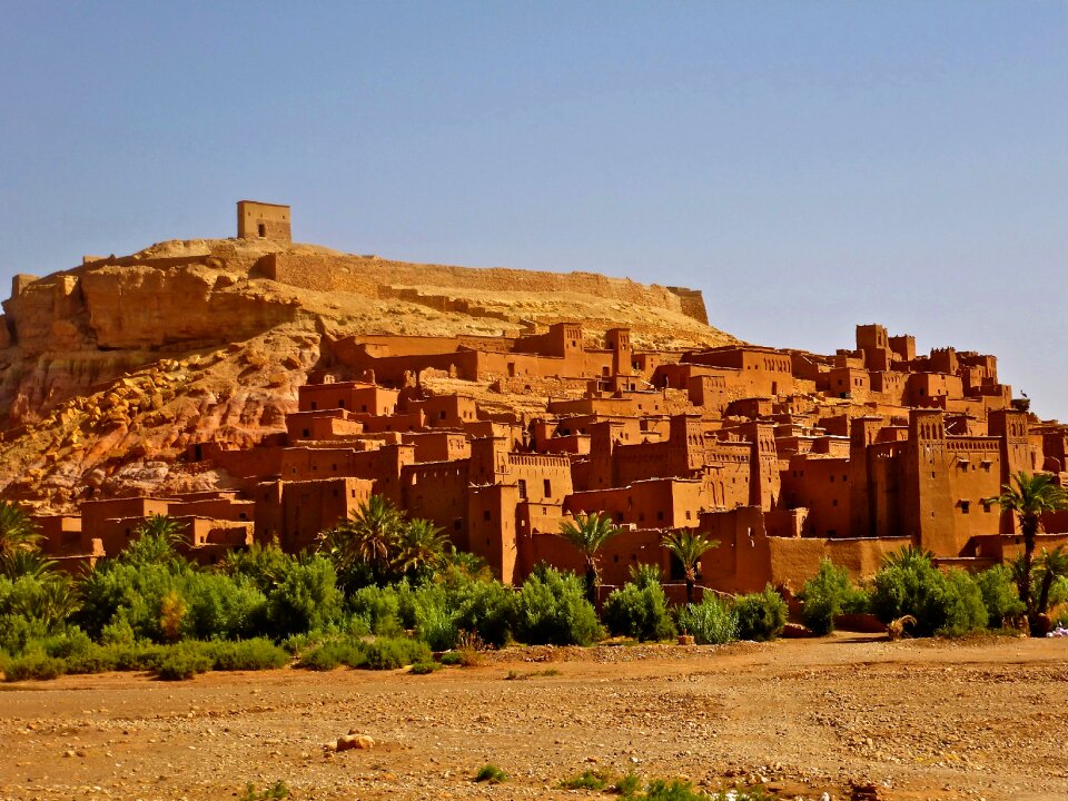 Fortress adobe castle