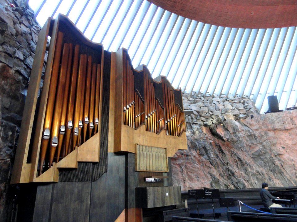 Temppeliaukio Church - organ - DSC04459