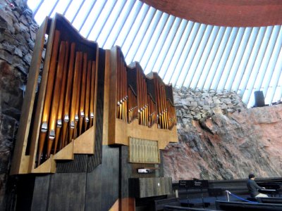 Temppeliaukio Church - organ - DSC04459