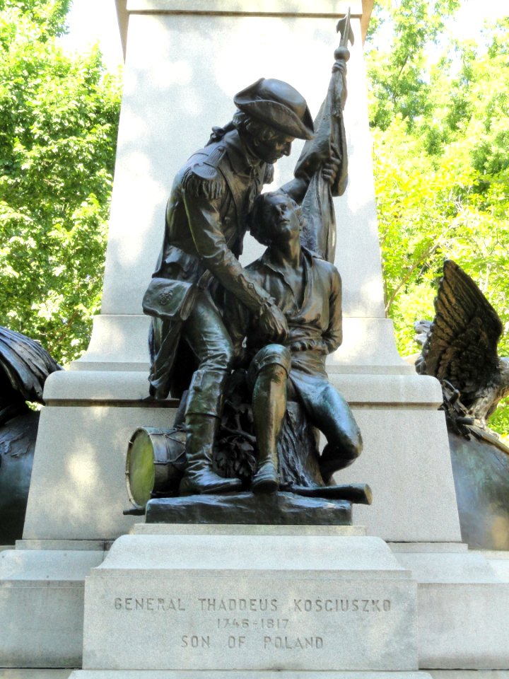 Tadeusz Kościuszko Monument in Washington, D.C. - DSC00996