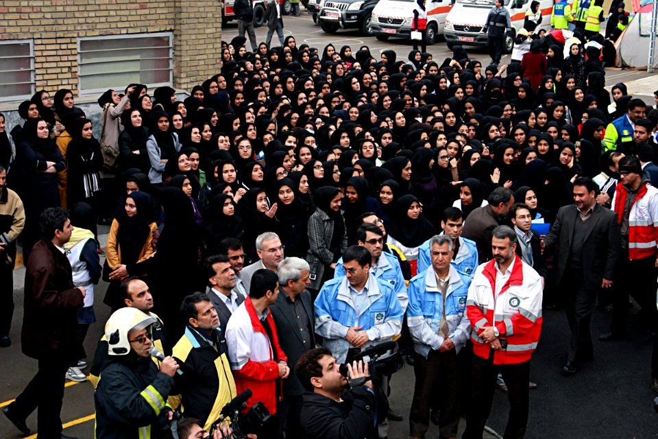 Tactical manoeuvre- Earthquake exercise - Mashhad (7)