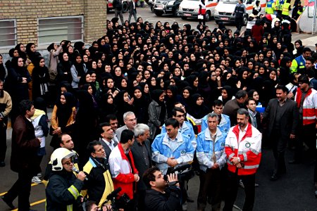 Tactical manoeuvre- Earthquake exercise - Mashhad (7)