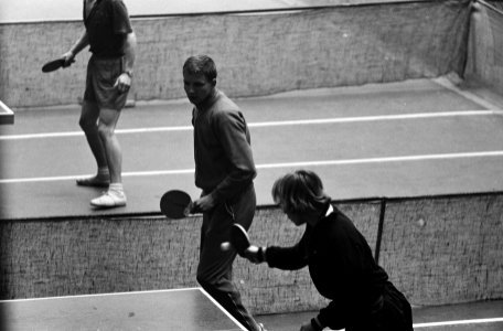 Tafeltenniskampioenschappen in de Haagse Houtrusthallen, Bestanddeelnr 914-9855