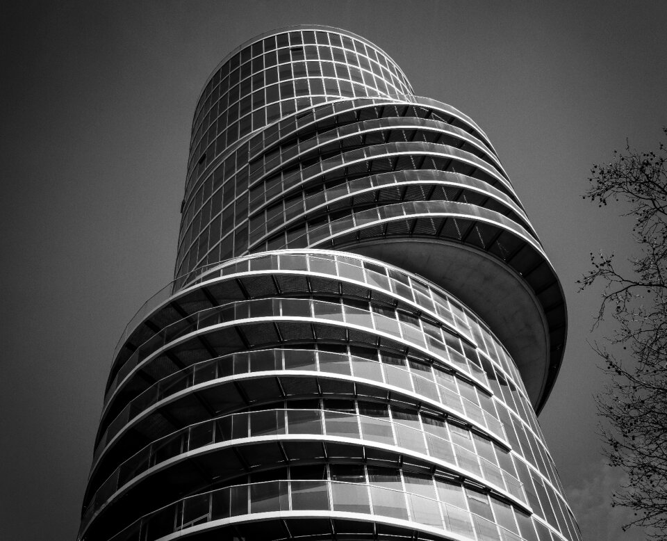 Building skyscraper facade