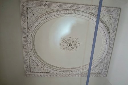 Temple of Piety ceiling, Studley Royal Park - North Yorkshire, England - DSC00868