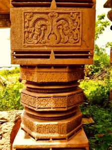 Temple reliefs and artwork, Khammampally Telangana - 3