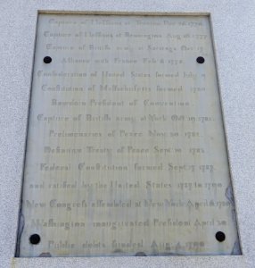 Tablet 4, Beacon Hill Monument - Boston, MA - DSC05502