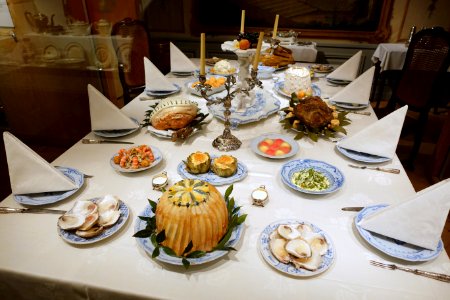 Table setting - Nordiska museet - Stockholm, Sweden - DSC09798 photo